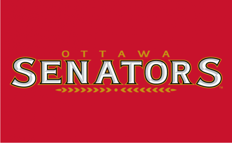 Ottawa Senators 2007 08-Pres Wordmark Logo 04 iron on paper